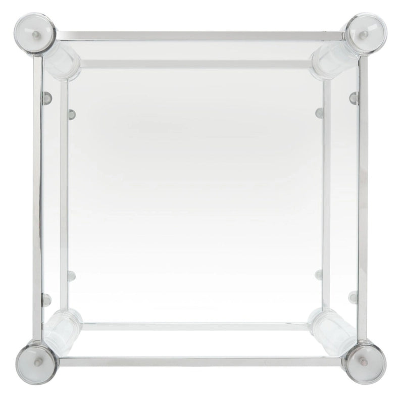 SAFAVIEH Couture Lirie Acrylic Accent Table - 20 W x 20 L x 24 H - 20Wx20Dx24H