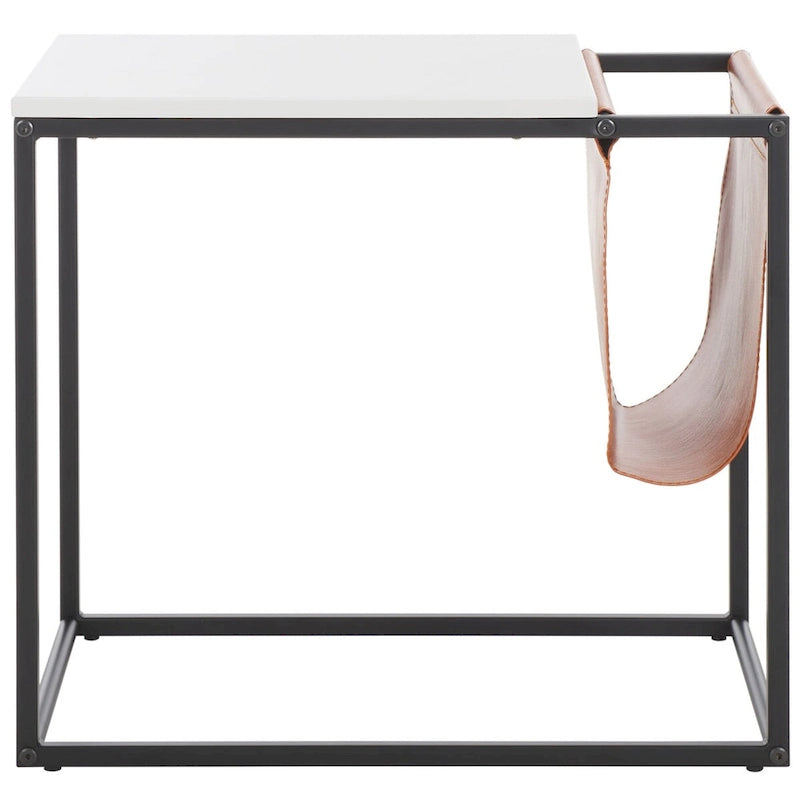 SAFAVIEH Eldora Side Table - 22 L x 14 W x 20 H - 22Wx14Dx20H