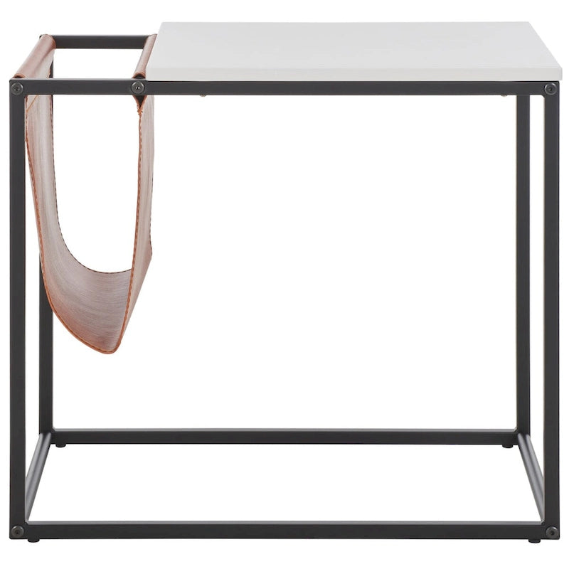 SAFAVIEH Eldora Side Table - 22 L x 14 W x 20 H - 22Wx14Dx20H