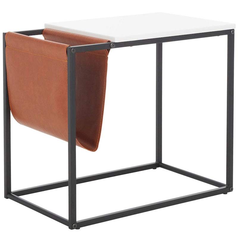 SAFAVIEH Eldora Side Table - 22 L x 14 W x 20 H - 22Wx14Dx20H
