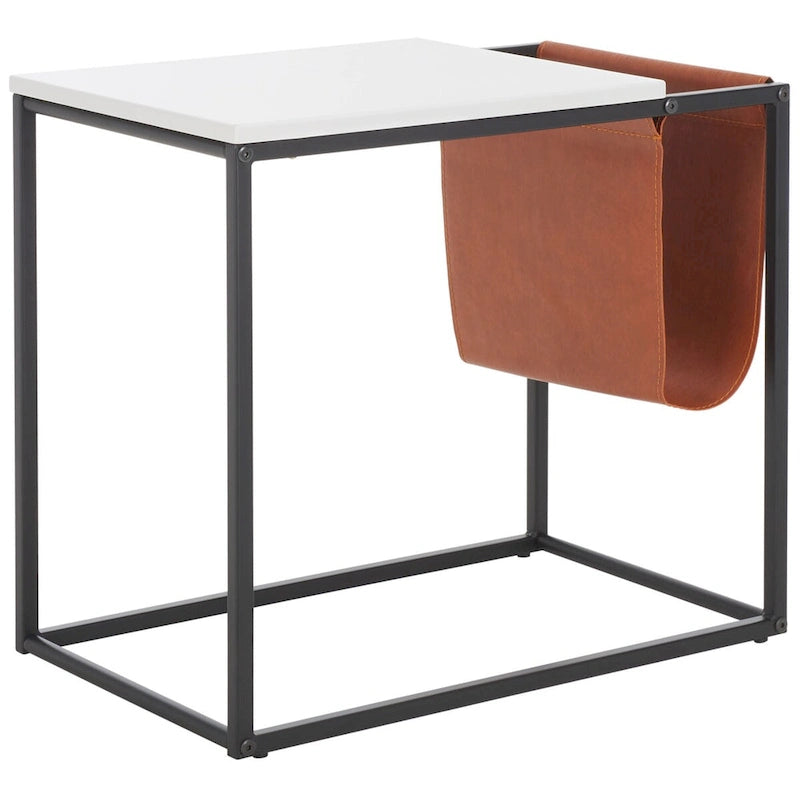 SAFAVIEH Eldora Side Table - 22 L x 14 W x 20 H - 22Wx14Dx20H