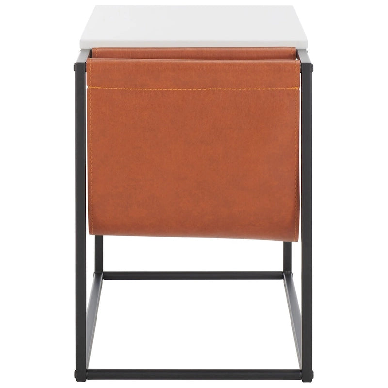 SAFAVIEH Eldora Side Table - 22 L x 14 W x 20 H - 22Wx14Dx20H