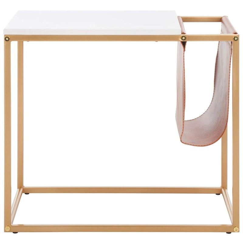 SAFAVIEH Eldora Side Table - 22 L x 14 W x 20 H - 22Wx14Dx20H