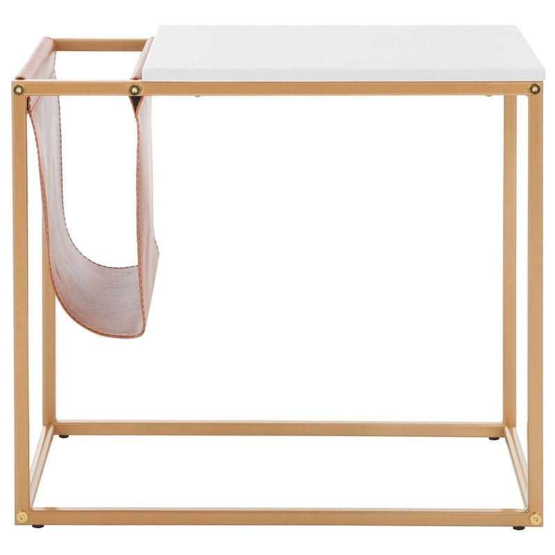 SAFAVIEH Eldora Side Table - 22 L x 14 W x 20 H - 22Wx14Dx20H