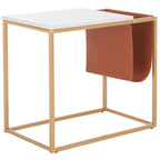 SAFAVIEH Eldora Side Table - 22 L x 14 W x 20 H - 22Wx14Dx20H