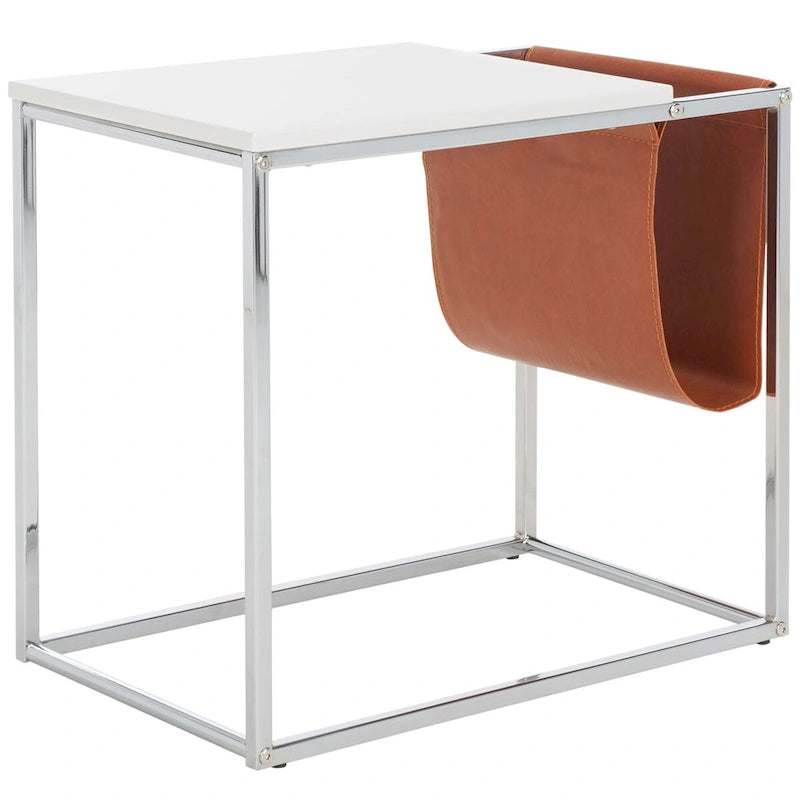 SAFAVIEH Eldora Side Table - 22 L x 14 W x 20 H - 22Wx14Dx20H