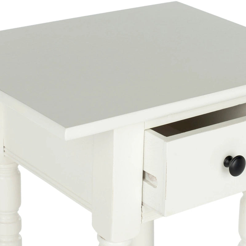 SAFAVIEH Arrie Black Accent Table - 17.7 x 13.8 x 31.9 - 18Wx14Dx32H