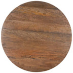 SAFAVIEH Aveline Modern Rattan Round Coffee Table - 31.5 W x 31.5 L x 17.7 H - 32Wx32Dx18H