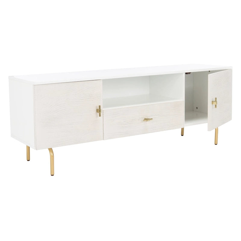 SAFAVIEH Lerke Media TV Stand - 54 W x 15.7 L x 19.7 H - 54Wx16Dx20H