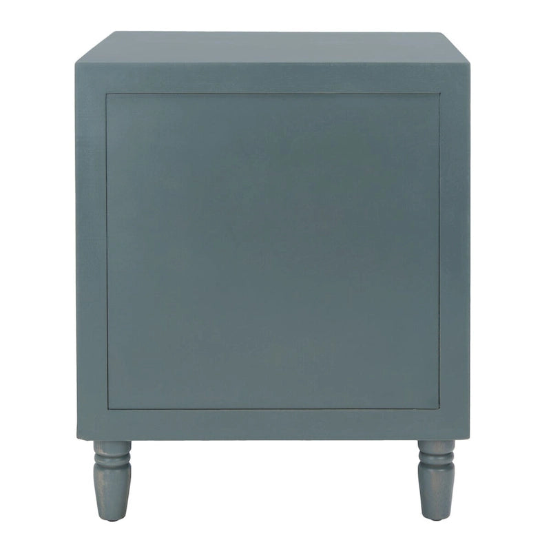 SAFAVIEH Dila 2-Drawer Storage Nightstand Table - 22 x 22 x 26 - 22Wx22Dx26H