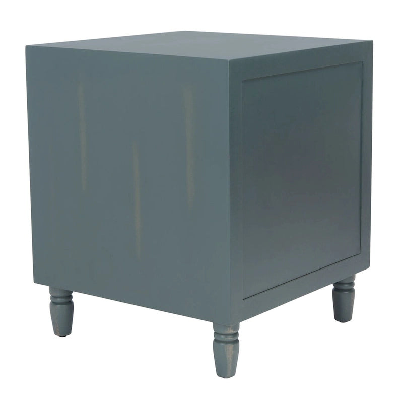 SAFAVIEH Dila 2-Drawer Storage Nightstand Table - 22 x 22 x 26 - 22Wx22Dx26H