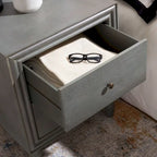 SAFAVIEH Dila 2-Drawer Storage Nightstand Table - 22 x 22 x 26 - 22Wx22Dx26H
