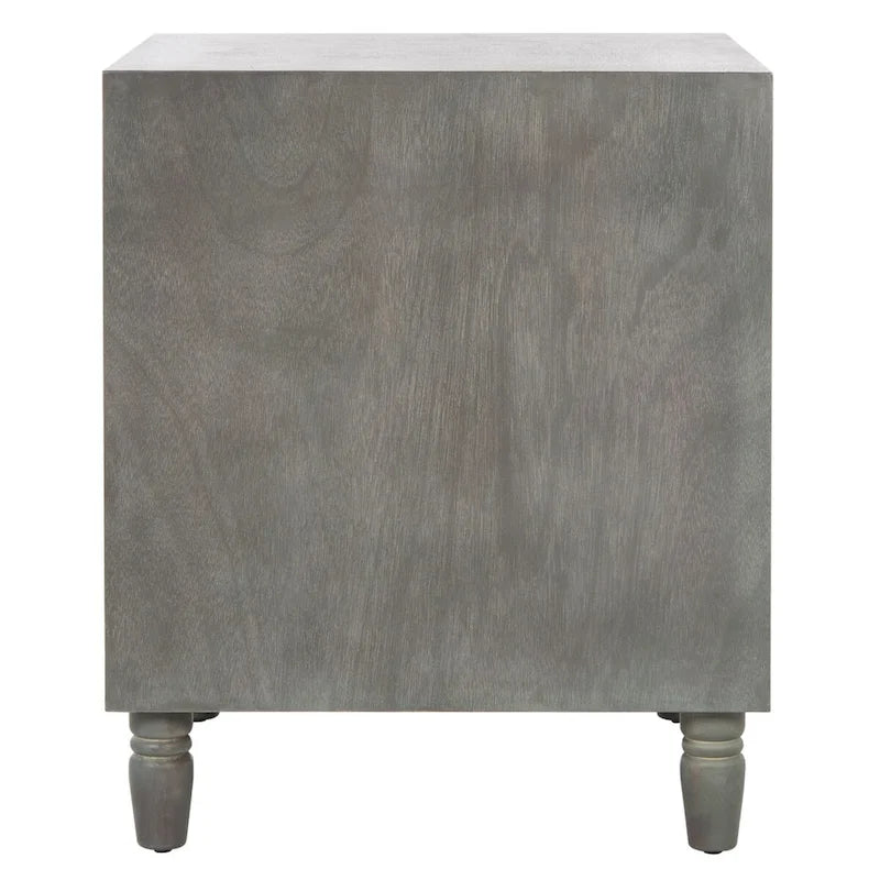SAFAVIEH Dila 2-Drawer Storage Nightstand Table - 22 x 22 x 26 - 22Wx22Dx26H