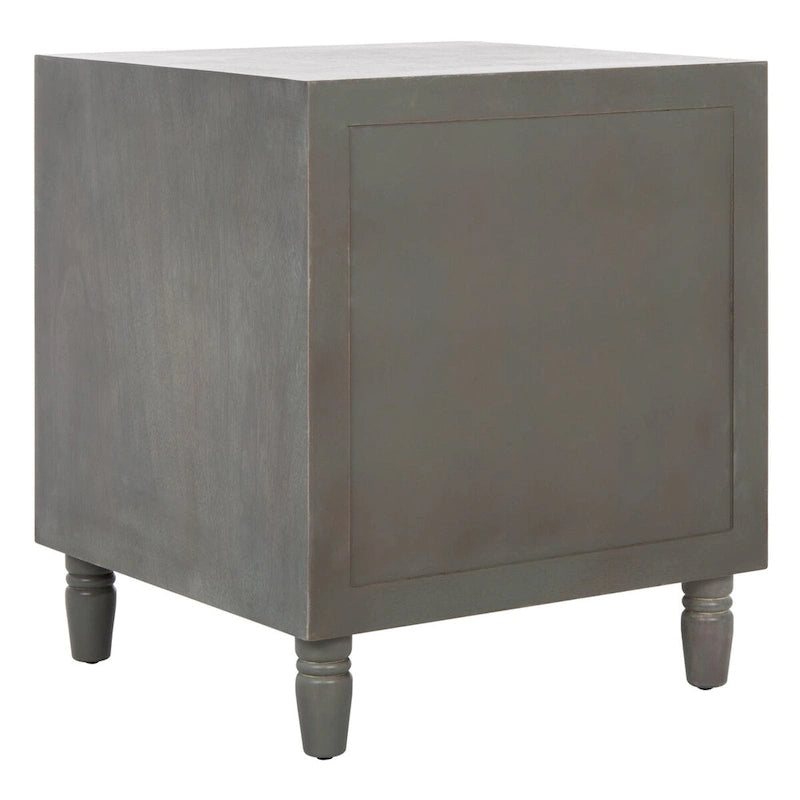 SAFAVIEH Dila 2-Drawer Storage Nightstand Table - 22 x 22 x 26 - 22Wx22Dx26H