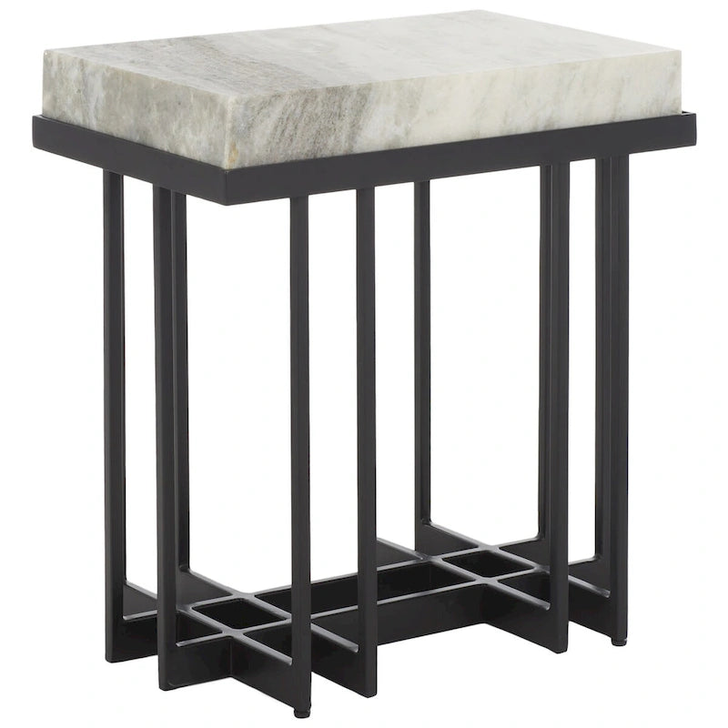 SAFAVIEH Mazie Rectangle Accent Table - 19 W x 13 D x 22 H - 19Wx13Dx22H