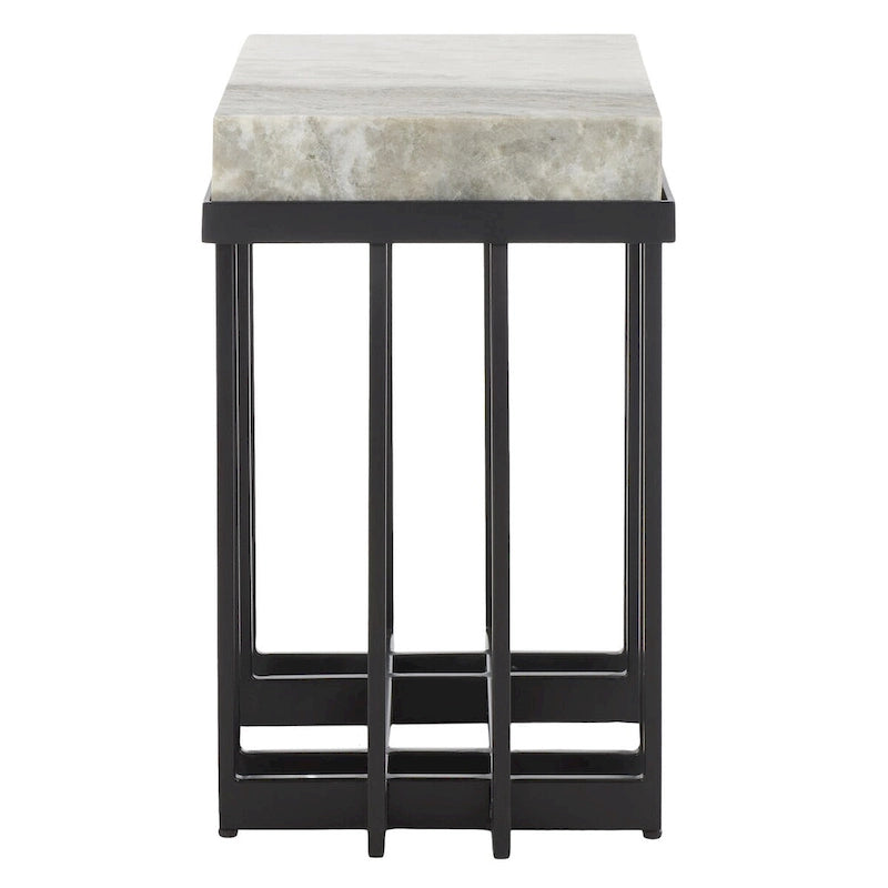 SAFAVIEH Mazie Rectangle Accent Table - 19 W x 13 D x 22 H - 19Wx13Dx22H