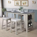 Home Design 5pc Africa Counter Height Dining Set