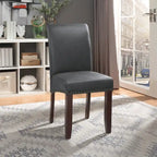 Copper Grove Five Bridge Eco Parsons Faux Leather Nailhead Chair