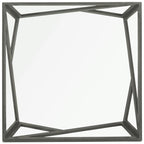 SAFAVIEH Annmarie Mid-Century Glass Top Coffee Table - 33.5 x 33.5 x 14.5 - 34Wx34Dx15H
