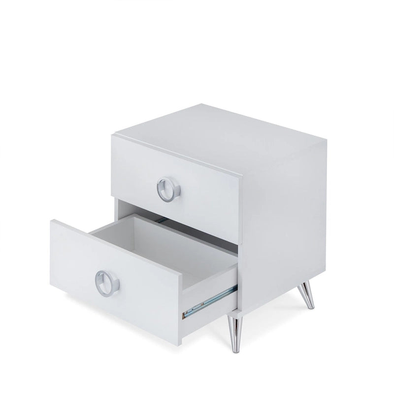 Urban Designs Vitalia Collection 2-Drawer Nightstand