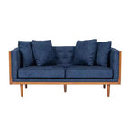 Christopher Knight Home Borah Tufted Loveseat with Accent Pillows