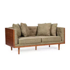 Christopher Knight Home Borah Tufted Loveseat with Accent Pillows