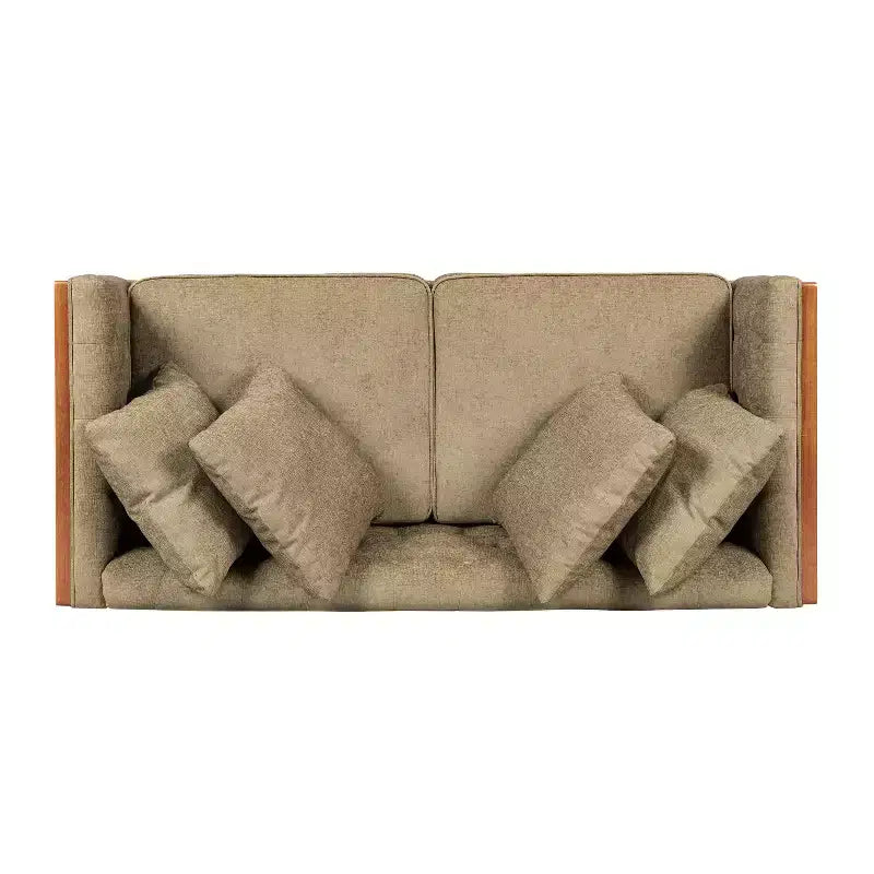 Christopher Knight Home Borah Tufted Loveseat with Accent Pillows