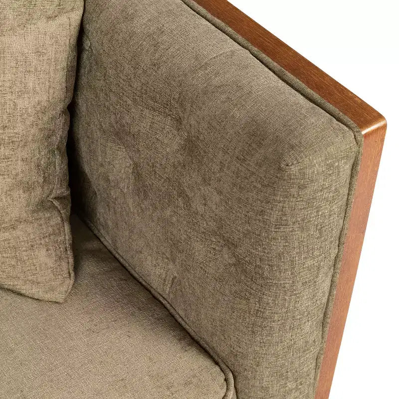 Christopher Knight Home Borah Tufted Loveseat with Accent Pillows
