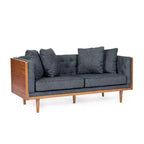 Christopher Knight Home Borah Tufted Loveseat with Accent Pillows