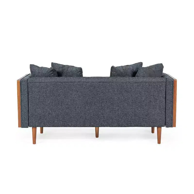 Christopher Knight Home Borah Tufted Loveseat with Accent Pillows