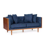 Christopher Knight Home Borah Tufted Loveseat with Accent Pillows