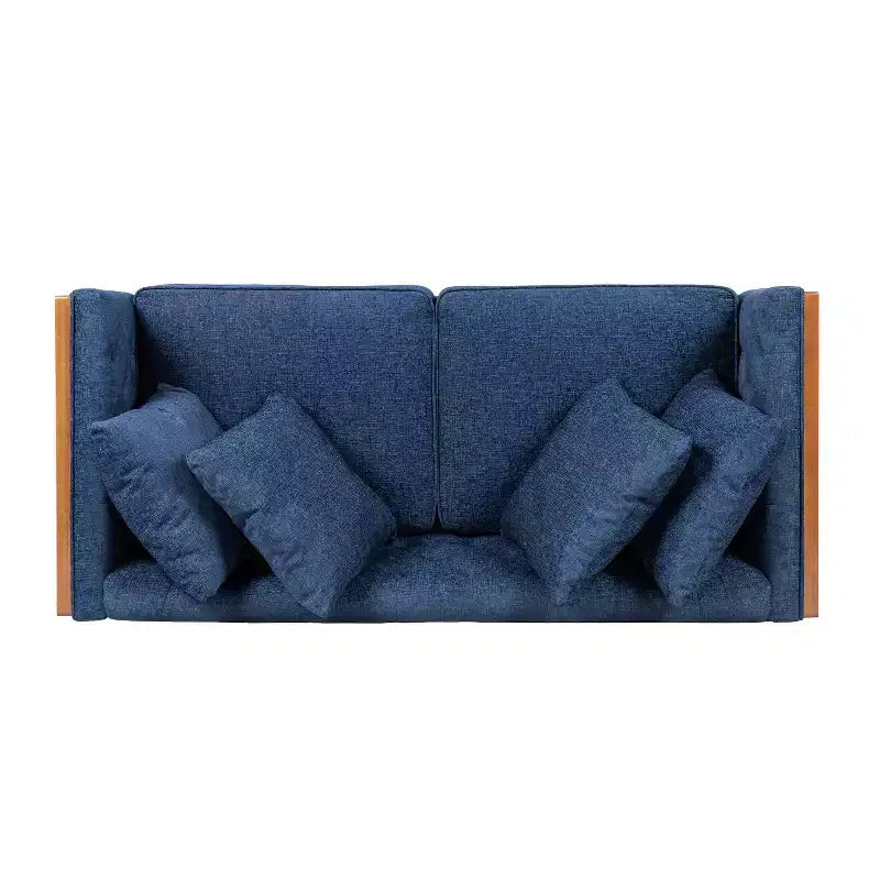 Christopher Knight Home Borah Tufted Loveseat with Accent Pillows