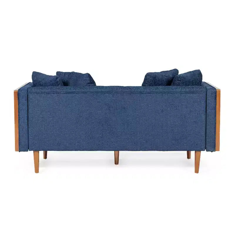 Christopher Knight Home Borah Tufted Loveseat with Accent Pillows