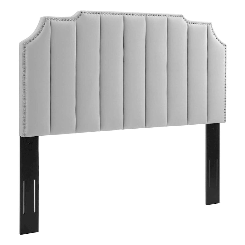 Colette King Performance Velvet Platform Bed