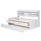 Twin Size Wooden Captain Bed