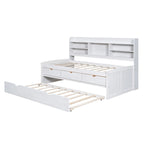 Twin Size Wooden Captain Bed