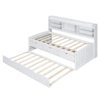 Twin Size Wooden Captain Bed