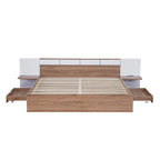 Queen Size Platform Bed with Headboard