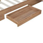 Queen Size Platform Bed with Headboard