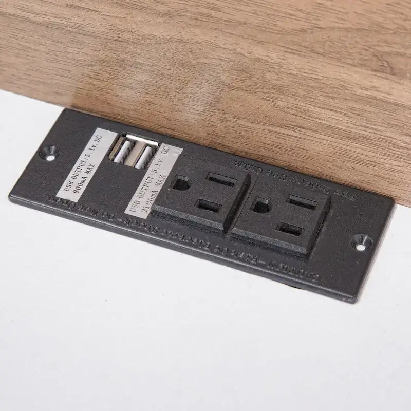 Queen Size Platform Bed with Headboard