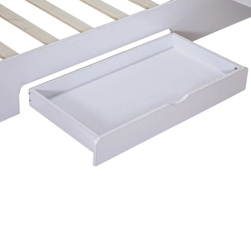 Queen Size Platform Bed with Headboard