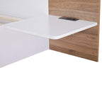 Queen Size Platform Bed with Headboard