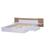Queen Size Platform Bed with Headboard