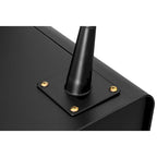 Modern Steel Nightstand Storage Cabinet with 3 Drawers for Living Room,Bedroom