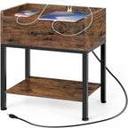 Nightstand with Charging Station