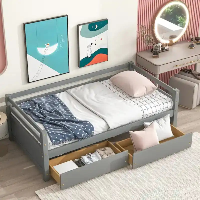 Daybed with two Storage Drawers