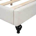 Full Size L-Shaped Linen Daybed