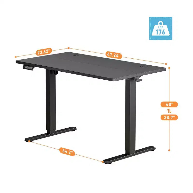 JIONJOY 48 Wide Height Adjustable Standing Desk