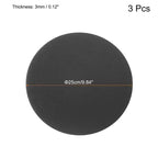 Unique Bargains Reversible Non-slip Heat Insulation Strong Water Absorption Plant Coaster 3 Pcs