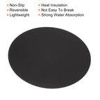 Unique Bargains Reversible Non-slip Heat Insulation Strong Water Absorption Plant Coaster 3 Pcs